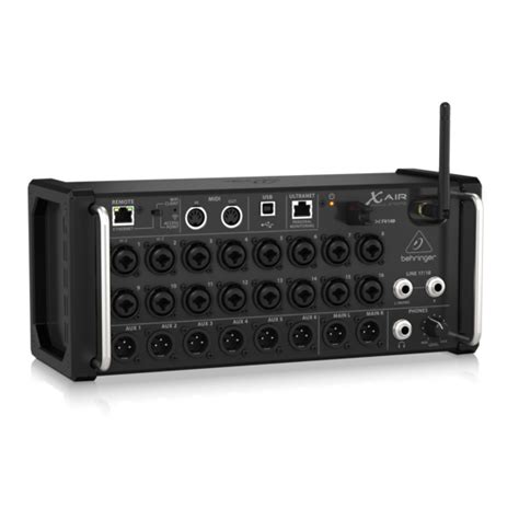 berhinger x air 18 wlan chanel|behringer xr18 user manual.